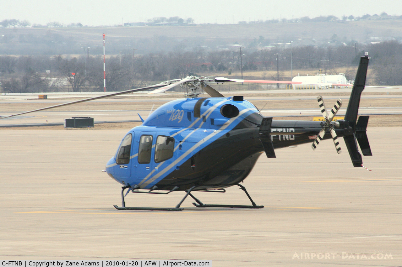 C-FTNB, 2008 Bell 429 GlobalRanger C/N 57002, At Fort Worth Alliance Airport