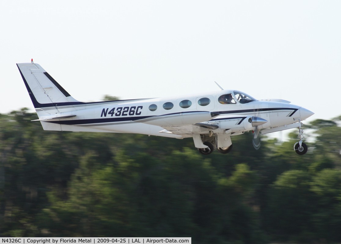 N4326C, 1976 Cessna 340A C/N 340A0075, Cessna 340A