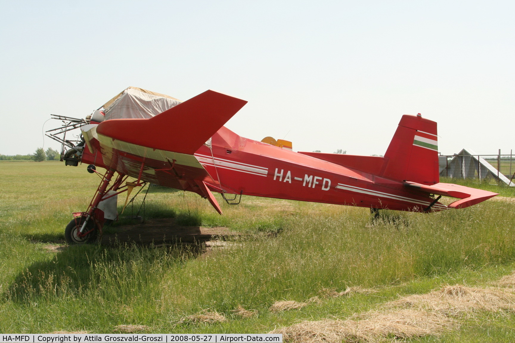 HA-MFD, 1989 Let Z-137T Agro-Turbo C/N 034, Jászapáti agricultural airfield