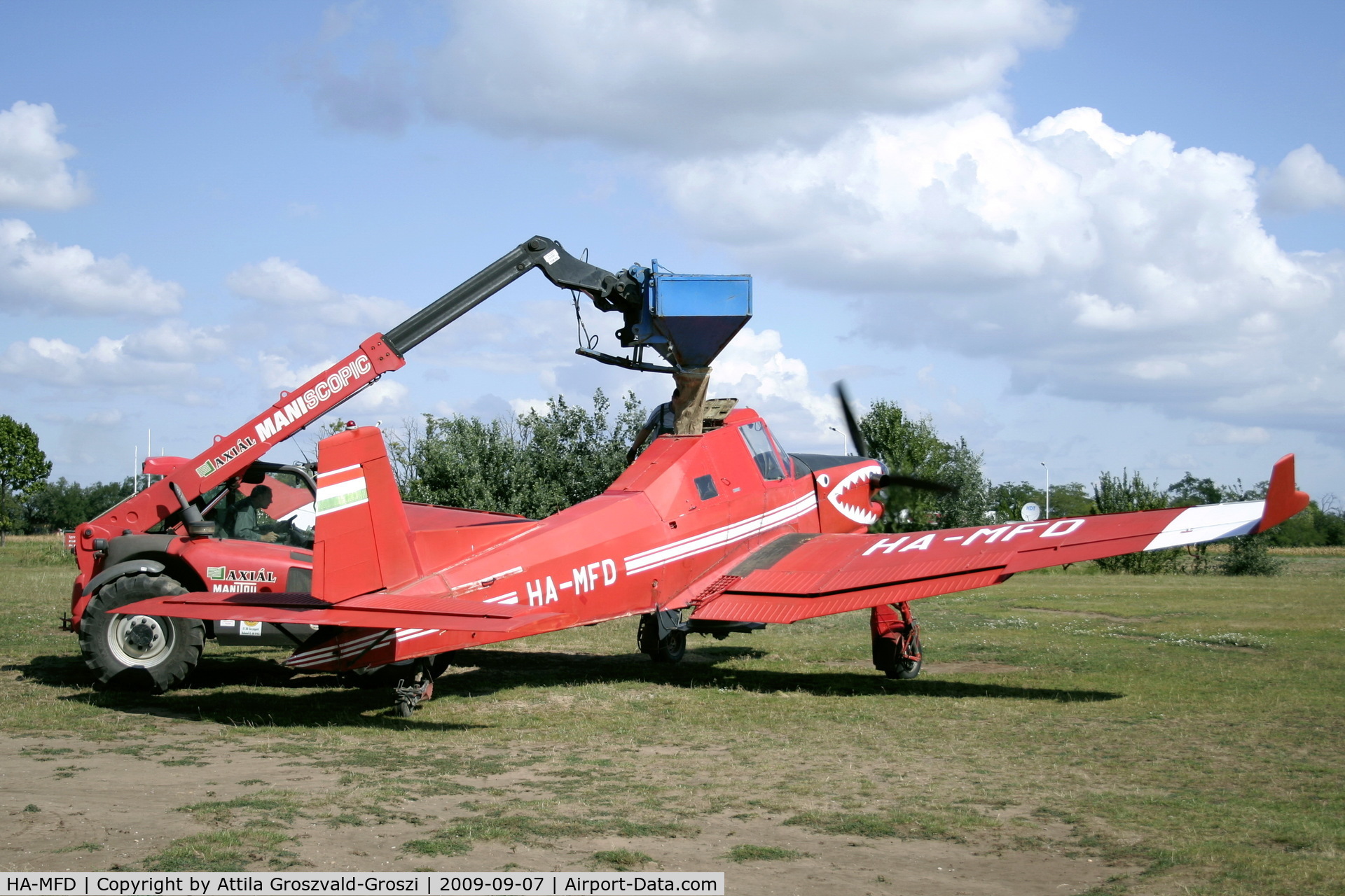 HA-MFD, 1989 Let Z-137T Agro-Turbo C/N 034, Jászapáti agricultural airfield -