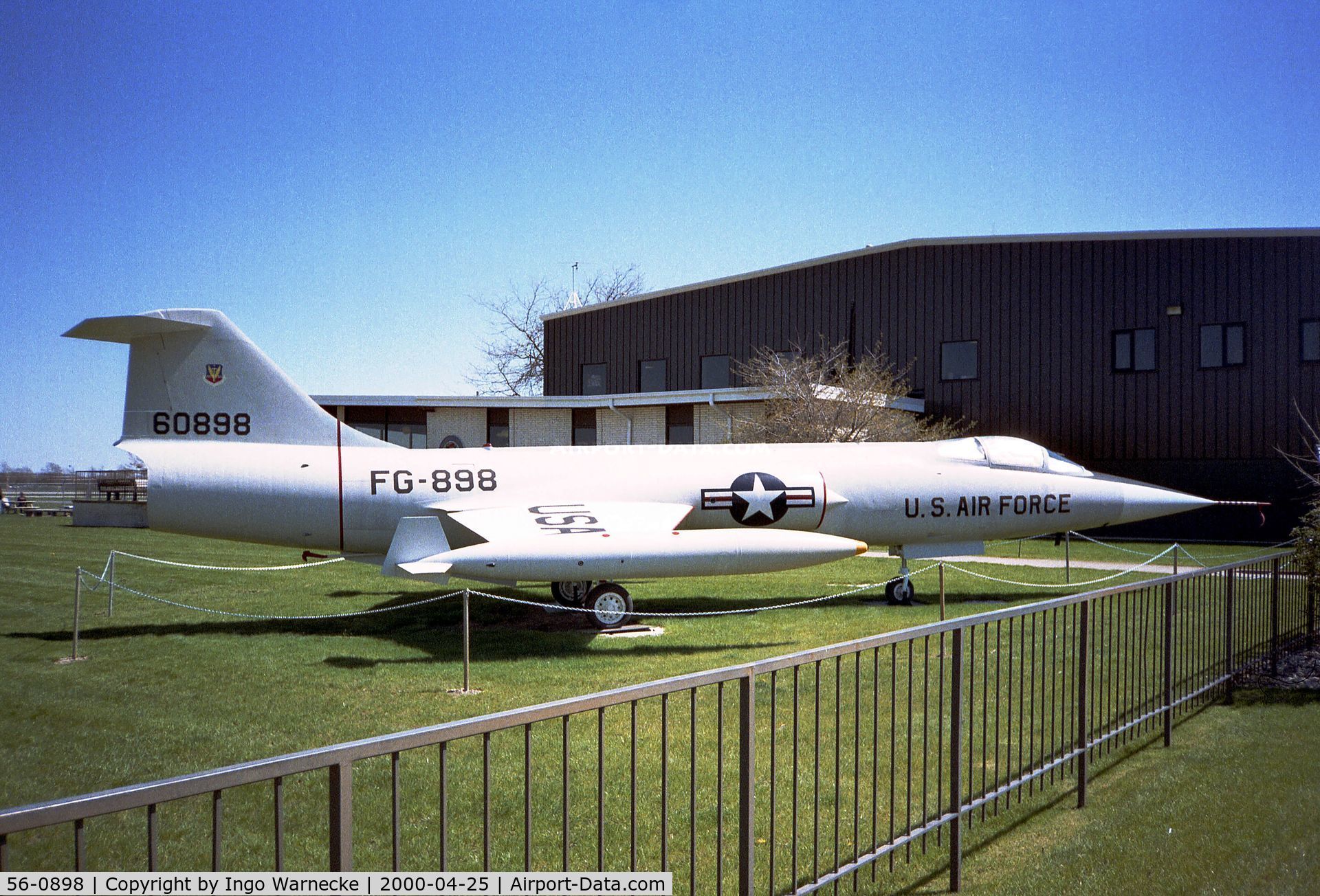 56-0898, Lockheed F-104C Starfighter C/N 383-1186, Lockheed F-104C Starfighter at the Air Zoo, Kalamazoo MI