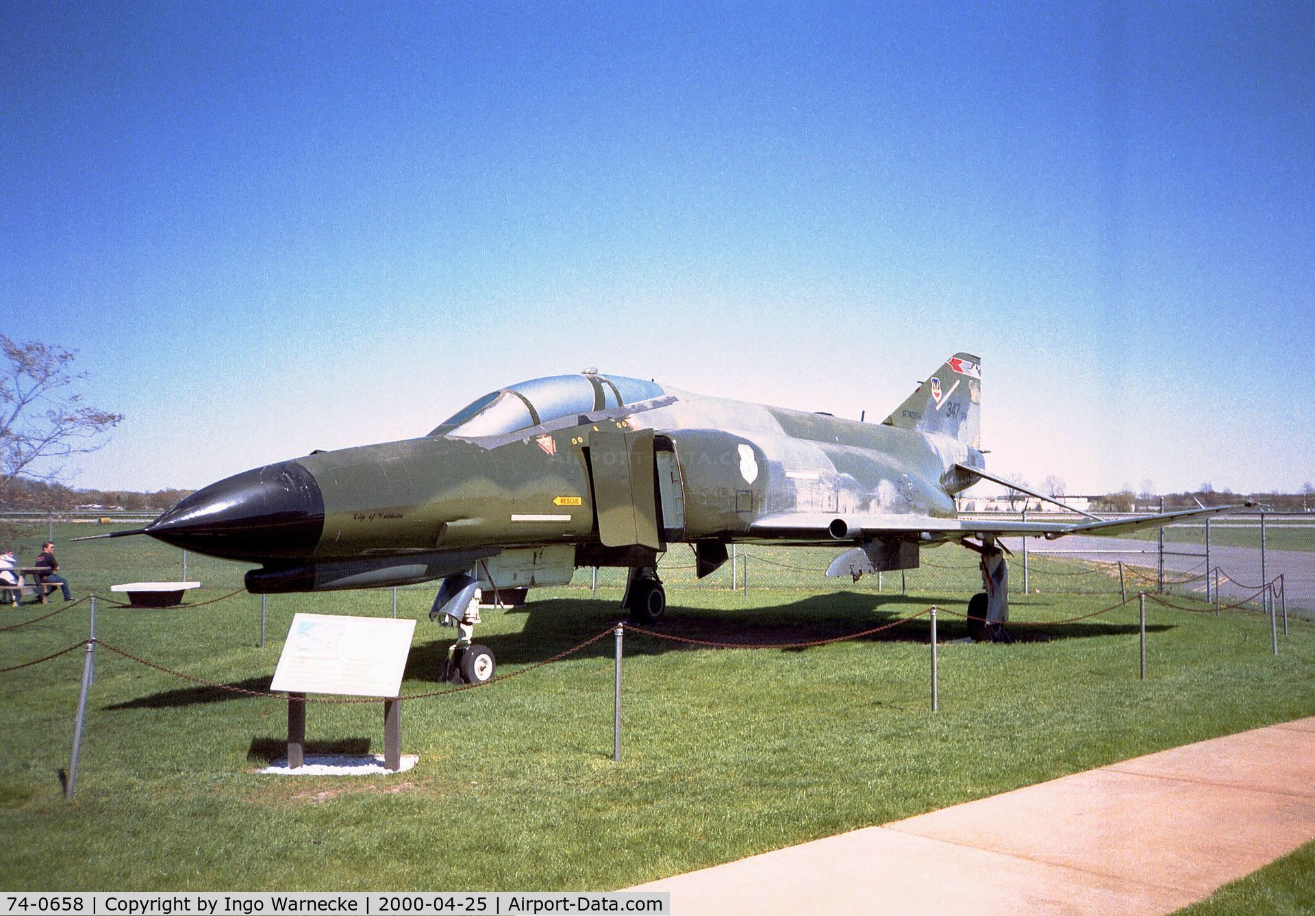 74-0658, 1974 McDonnell Douglas F-4E Phantom II C/N 4809, McDonnell Douglas F-4E Phantom II at the Air Zoo, Kalamazoo MI