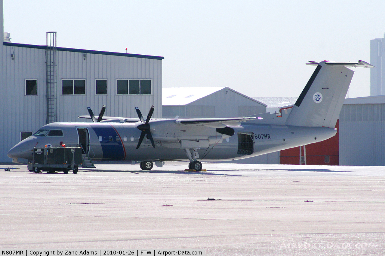 N807MR, Bombardier DHC-8-315 Dash 8 C/N 663, At Fort Worth Meacham Field