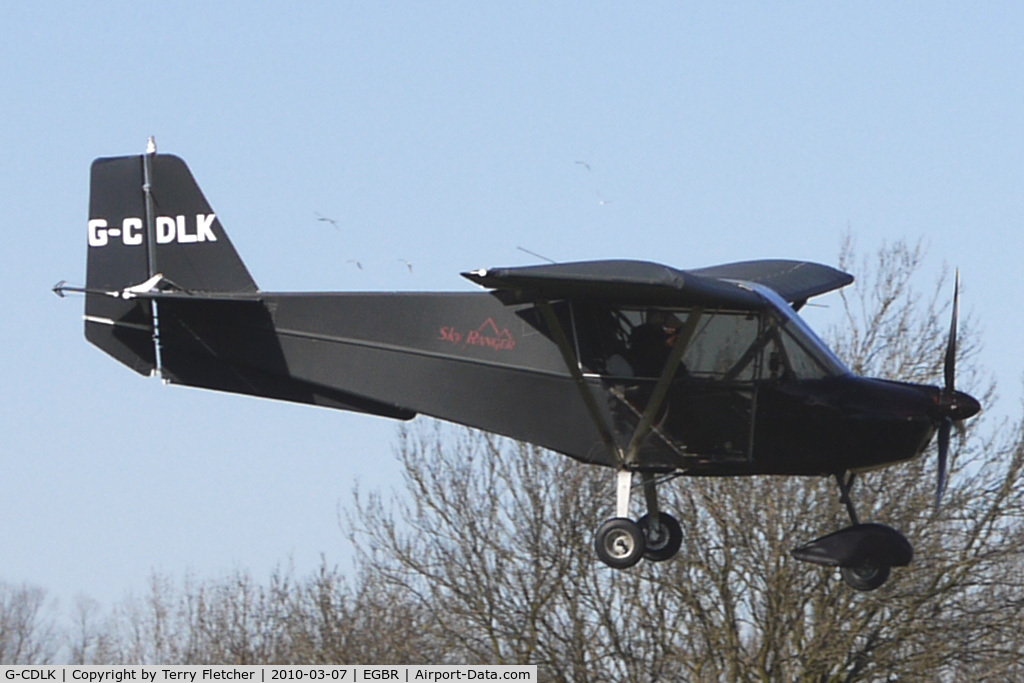 G-CDLK, 2005 Best Off Skyranger Swift 912S(1) C/N BMAA/HB/452, One of the many aircraft at Breighton on a fine Spring morning