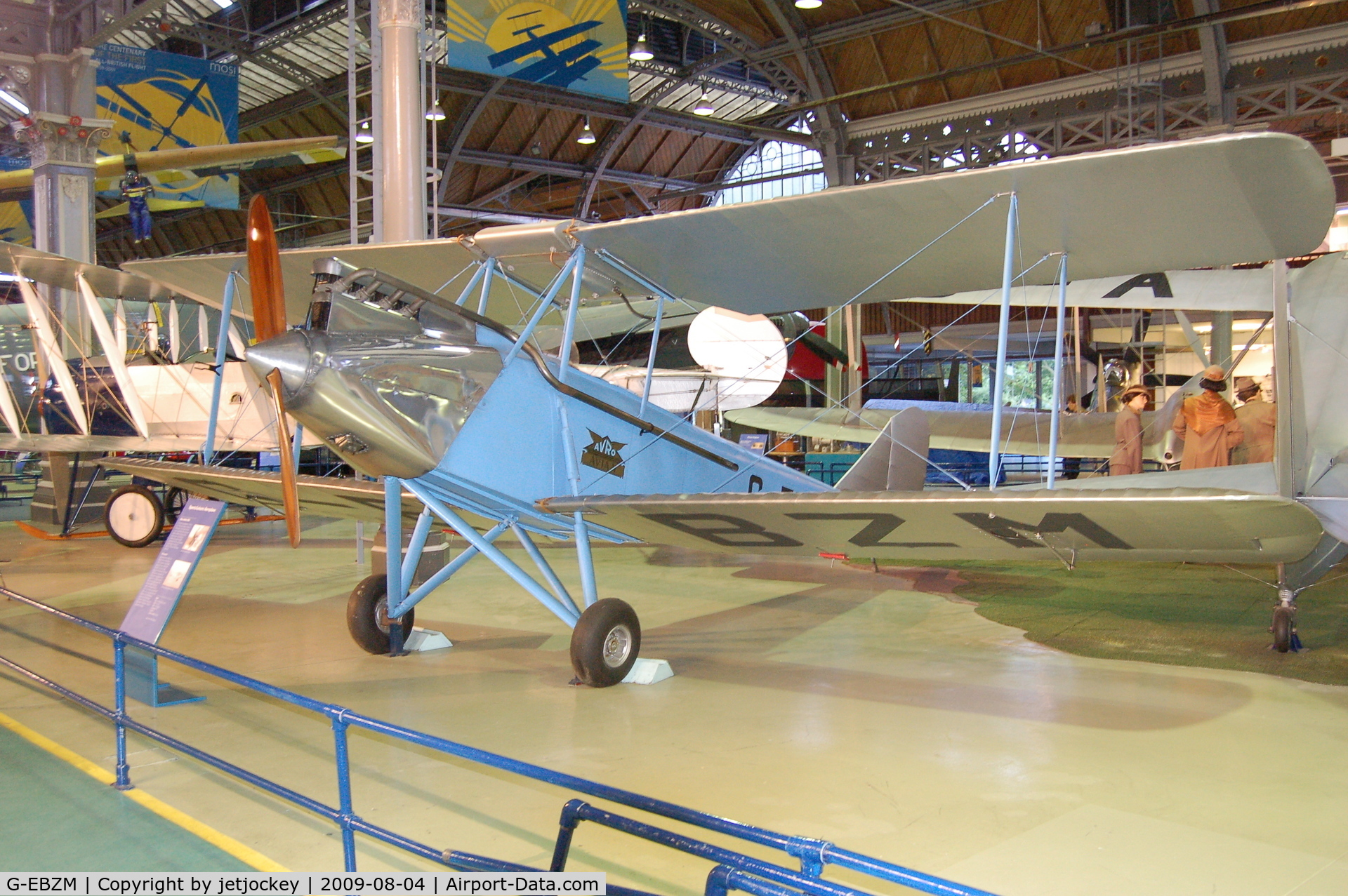 G-EBZM, Avro 594 Avian IIIA C/N 160, Avro Avian Museum of Science and Industry Manchester