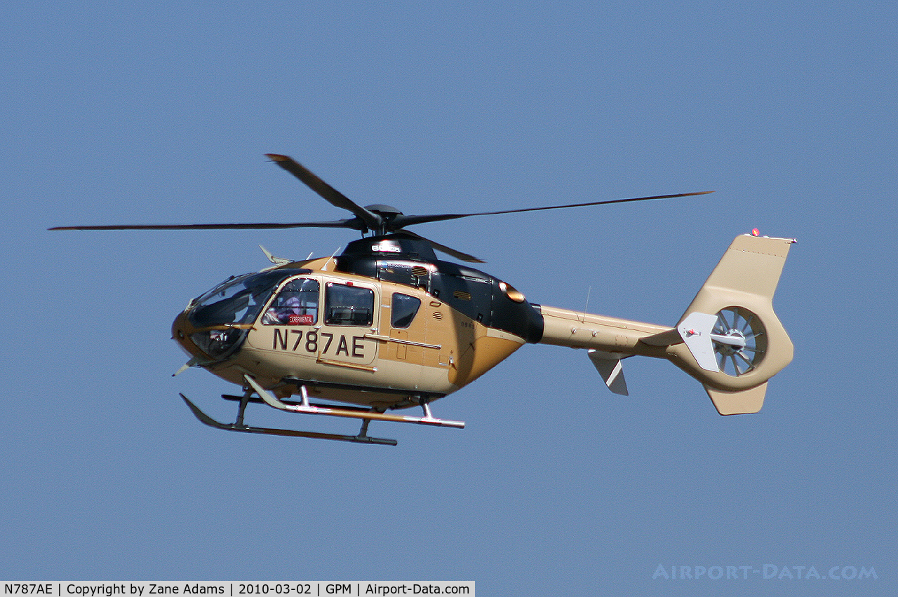 N787AE, 2009 Eurocopter EC-135T-2+ C/N 0849, At American Eurocopter - Grand Prairie Municpal