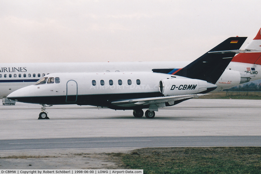 D-CBMW, 1997 Raytheon Hawker 800XP C/N 258345, D-CBMW
