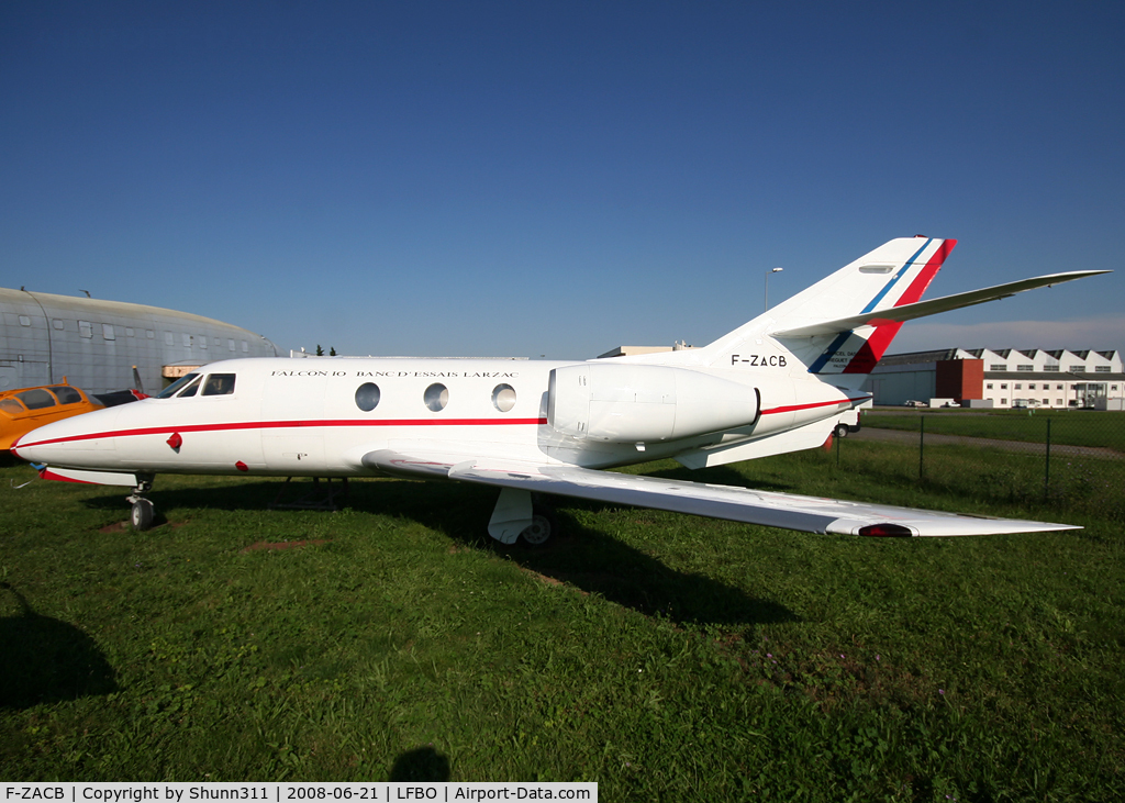F-ZACB, Dassault Falcon 10 C/N 02, Preserved in Old Wings Association