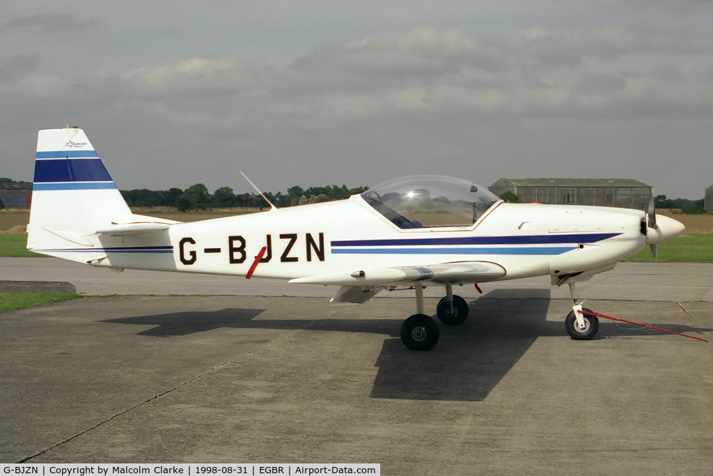 G-BJZN, 1982 Slingsby T-67A Firefly C/N 1997, Slingsby T-67A at Breighton Airfield, UK in 1998.