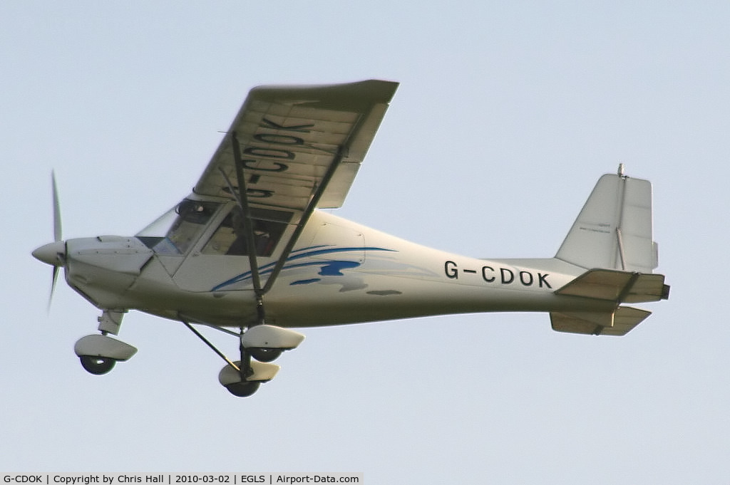 G-CDOK, 2005 Comco Ikarus C42 FB100 C/N 0509-6757, M Aviation Ltd