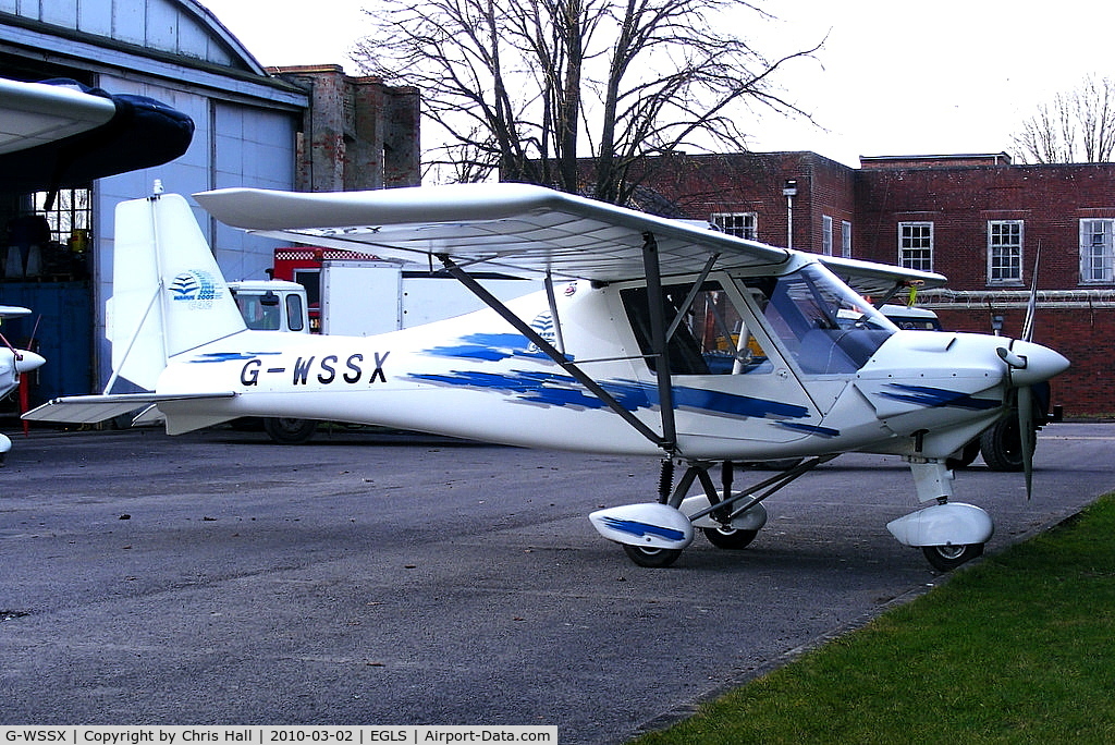 G-WSSX, 2006 Comco Ikarus C42 FB100 C/N 0608-6837, Privately owned