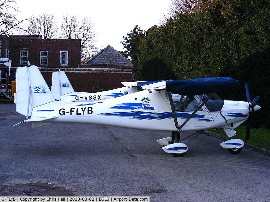 G-FLYB, 2003 Comco Ikarus C42 FB100 C/N 0309-6572, owned by the GFLYB Group
