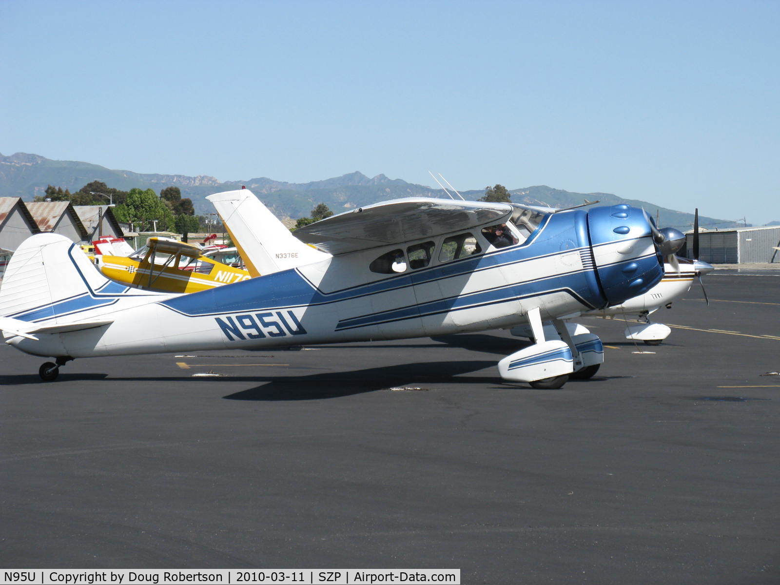 N95U, 1951 Cessna 195A C/N 7714, 1951 Cessna 195A BUSINESSLINER, Jacobs R755A-2  275 Hp