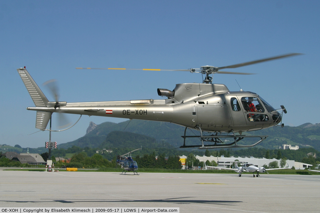 OE-XOH, 2007 Eurocopter AS-350B-3 Ecureuil Ecureuil C/N 4364, at Salzburg Airport