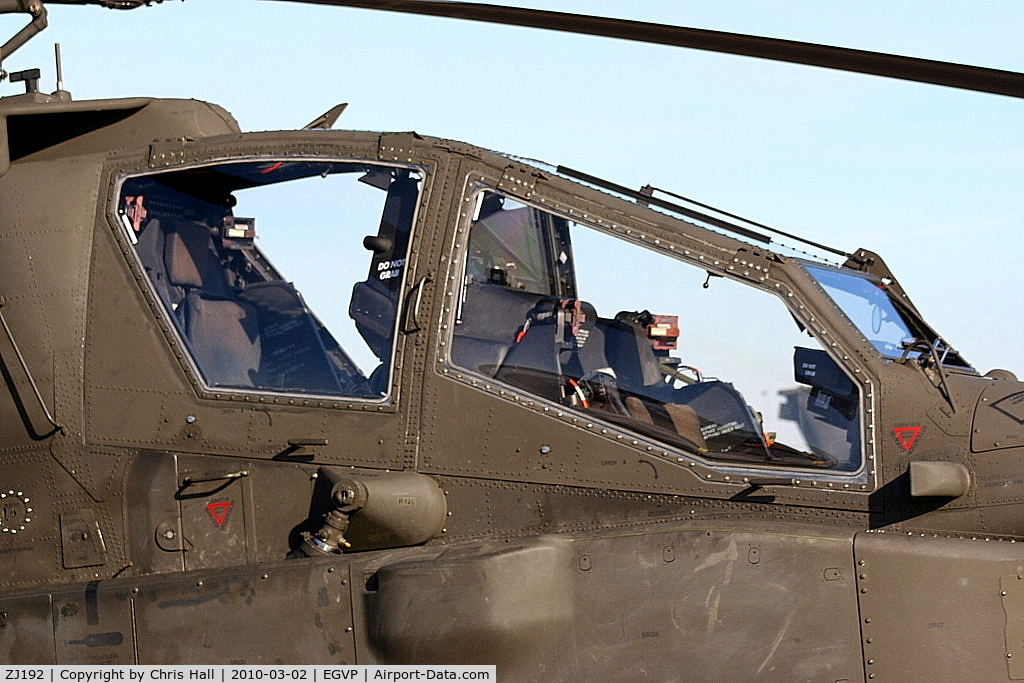 ZJ192, 2005 Westland Apache AH.1 C/N WAH.27, Army Air Corps Westland WAH-64 Apache AH1 673 Sqn