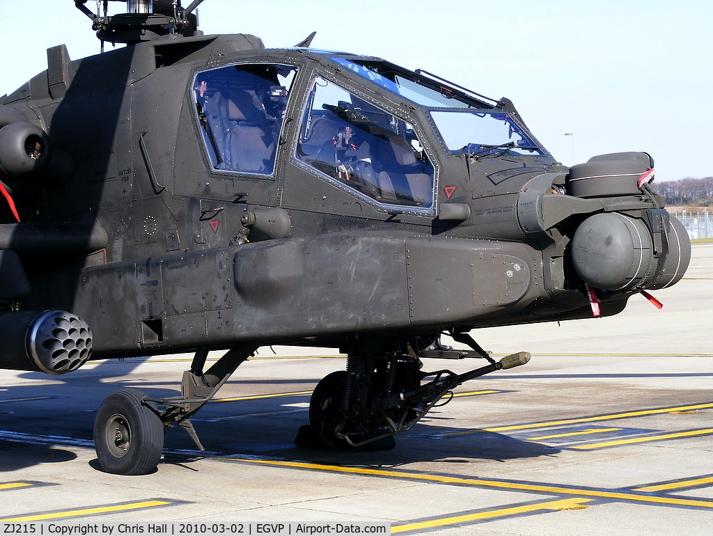 ZJ215, Westland Apache AH.1 C/N WAH.049, Army Air Corps Westland WAH-64 Apache AH1 673 Sqn