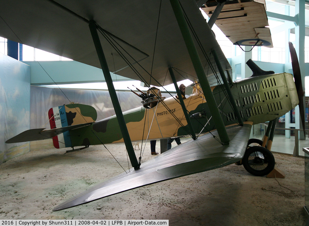 2016, Breguet 14A2 C/N 2016, Preserved @ Le Bourget Museum