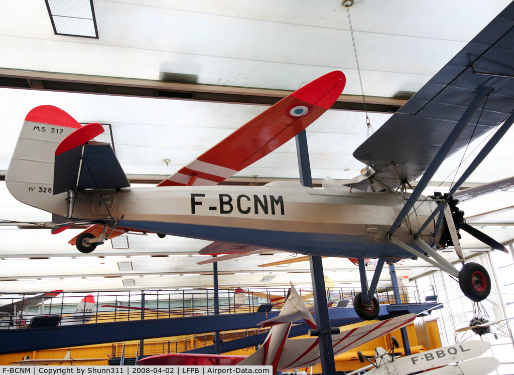 F-BCNM, Morane-Saulnier MS.317 C/N 328, Preserved @ Le Bourget Museum