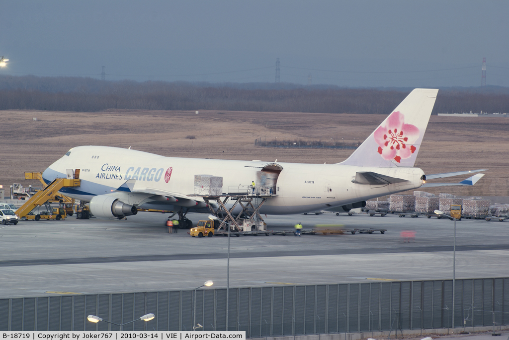 B-18719, 2005 Boeing 747-409F/SCD C/N 33739, China Airlines Cargo Boeing 747-409F(SCD)