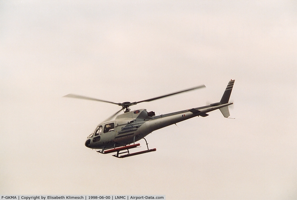 F-GKMA, Eurocopter AS-350B-2 Ecureuil Ecureuil C/N 2285, at Monaco Heliport