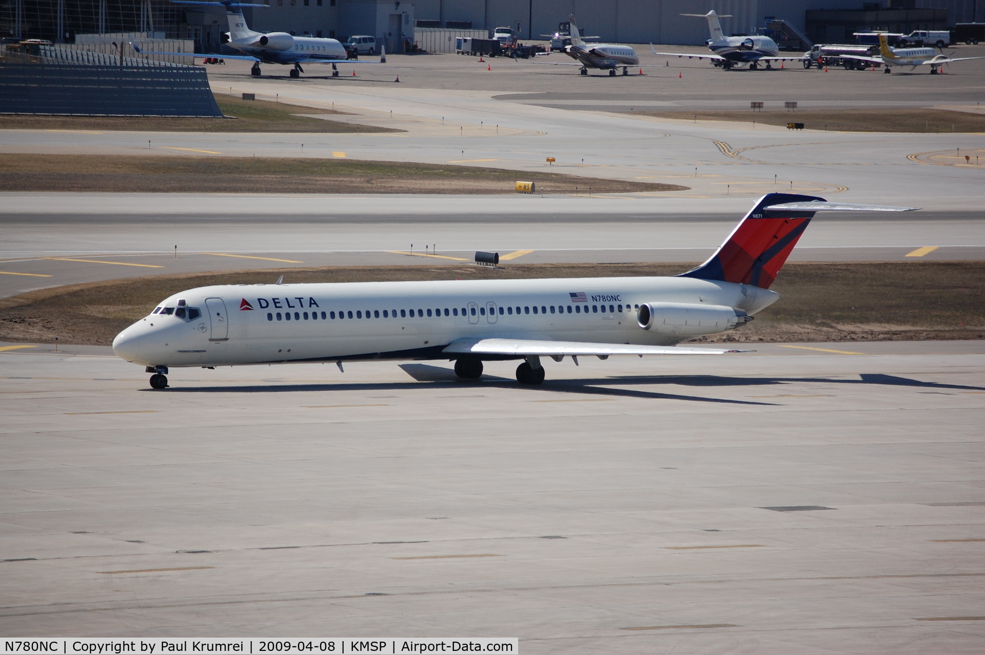 N780NC, 1979 McDonnell Douglas DC-9-51 C/N 48102, Minneapolis International Airport