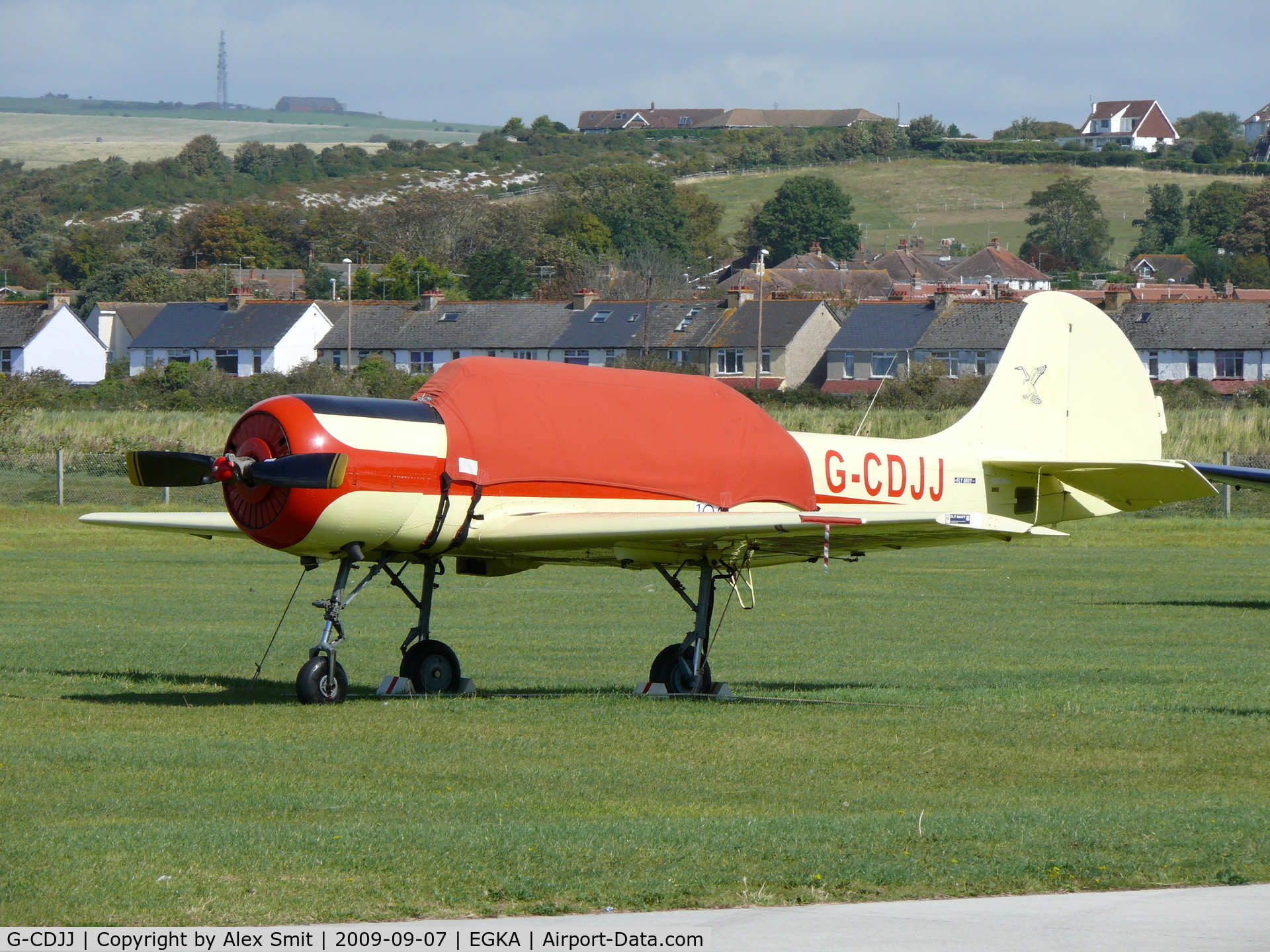 G-CDJJ, 1989 Bacau Yak-52 C/N 899912, Yakovlev Yak52 G-CDJJ J.J. Miles