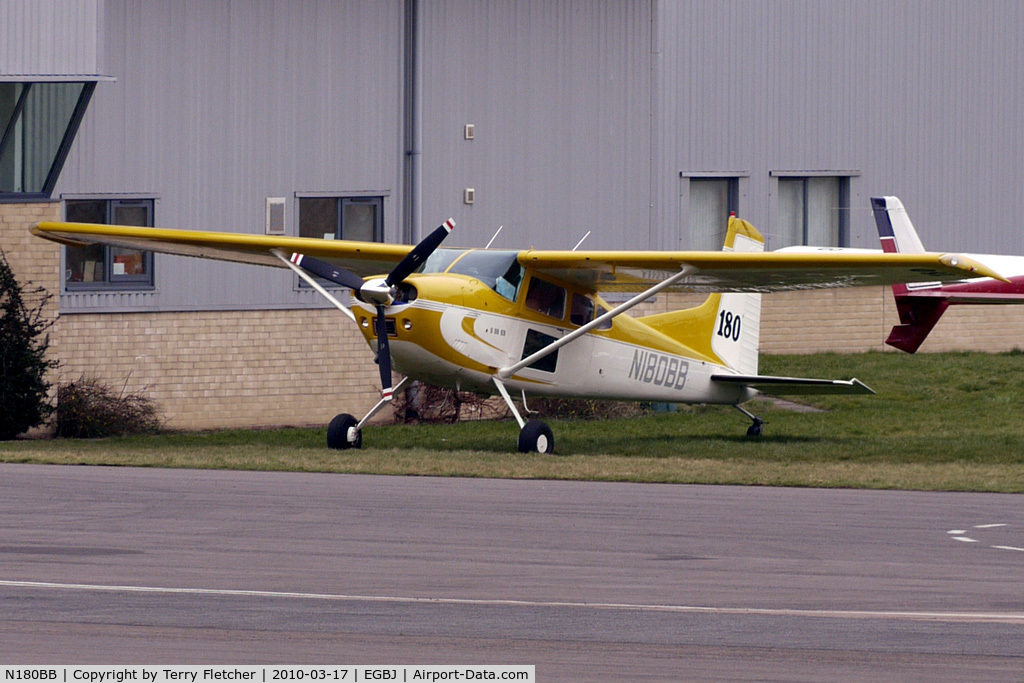 N180BB, 1979 Cessna 180K Skywagon C/N 18053103, Based Cessna 180 K at Gloucestershire (Staverton) Airport