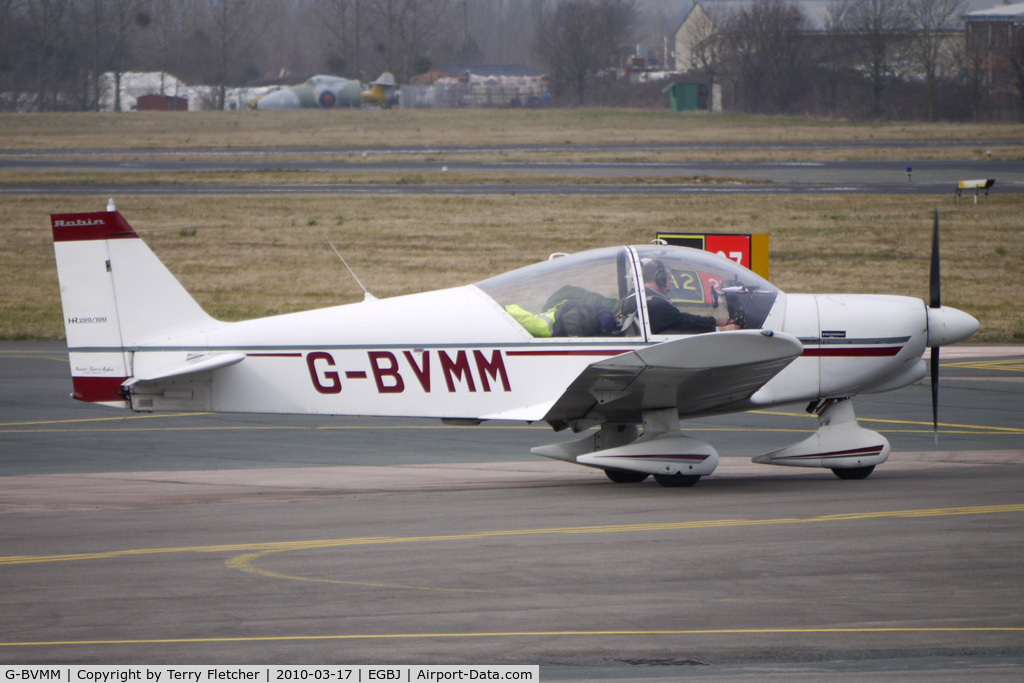 G-BVMM, 1974 Robin HR-200-100 Club C/N 41, Based Robin Club at Gloucestershire (Staverton) Airport