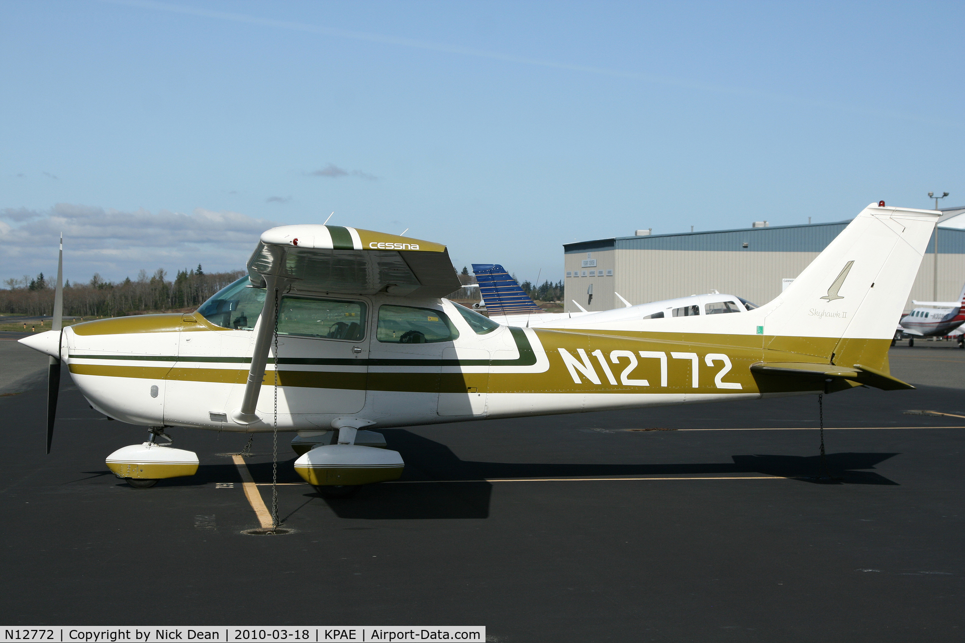 N12772, 1973 Cessna 172M C/N 17262245, KPAE