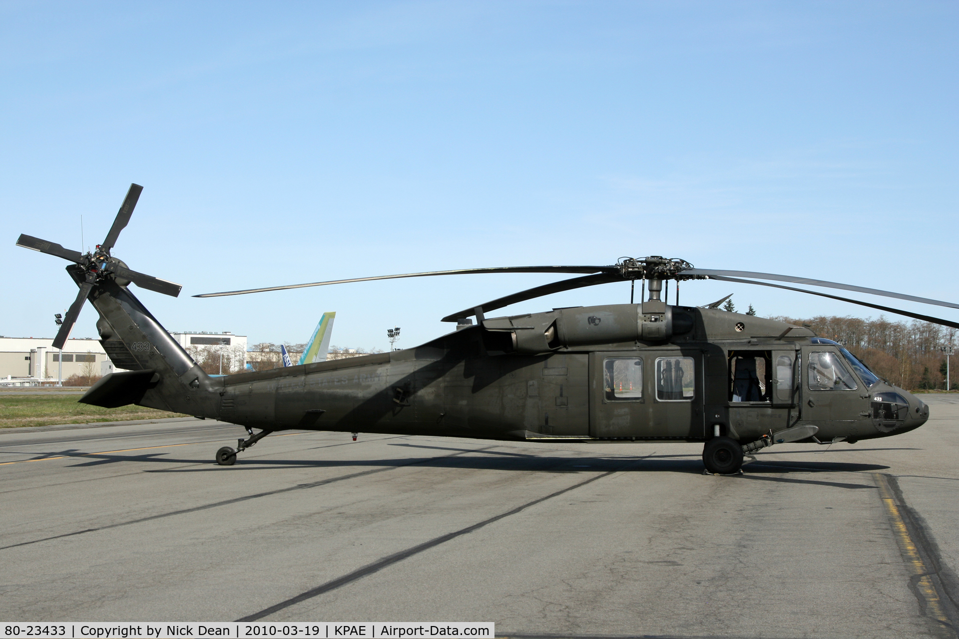 80-23433, 1980 Sikorsky UH-60A Black Hawk C/N 70.191, KPAE