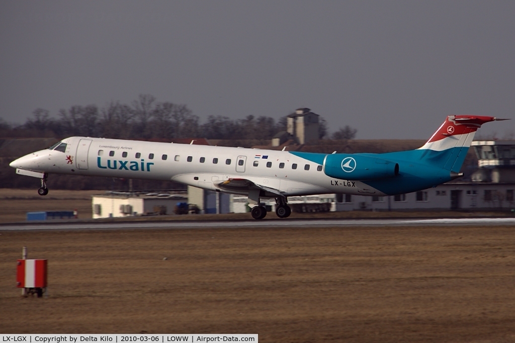 LX-LGX, 1999 Embraer EMB-145LU (ERJ-145LU) C/N 145147, LUXAIR