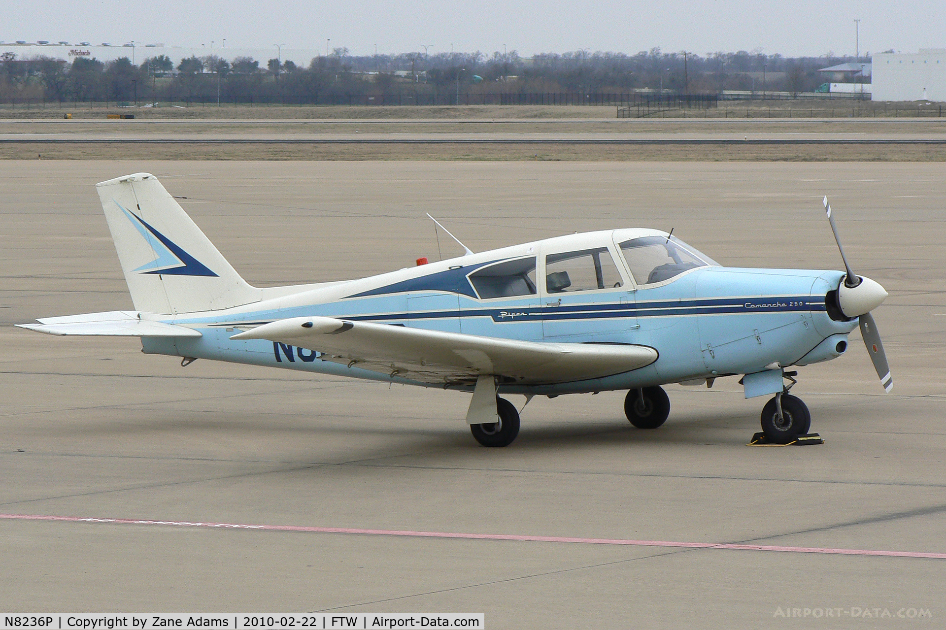 N8236P, 1963 Piper PA-24-250 Comanche C/N 24-3490, At Fort Worth Meacham Field