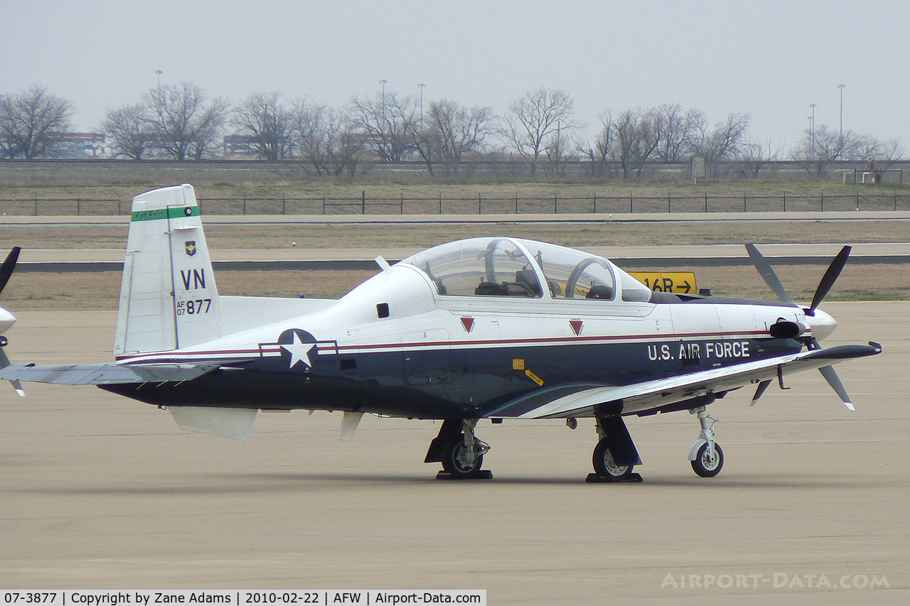07-3877, 2007 Raytheon T-6A Texan II C/N PT-432, At Fort Worth Alliance Airport