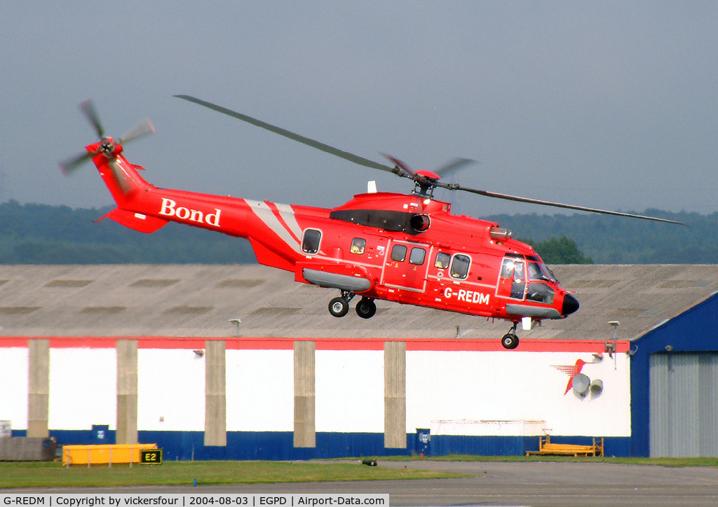 G-REDM, 2004 Eurocopter AS-332L-2 Super Puma C/N 2614, Bond Offshore Helicopters