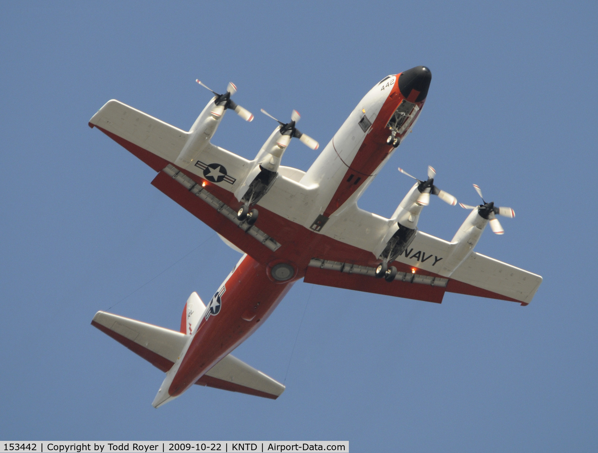 153442, Lockheed NP-3D Orion C/N 185-5239, From the backyard
