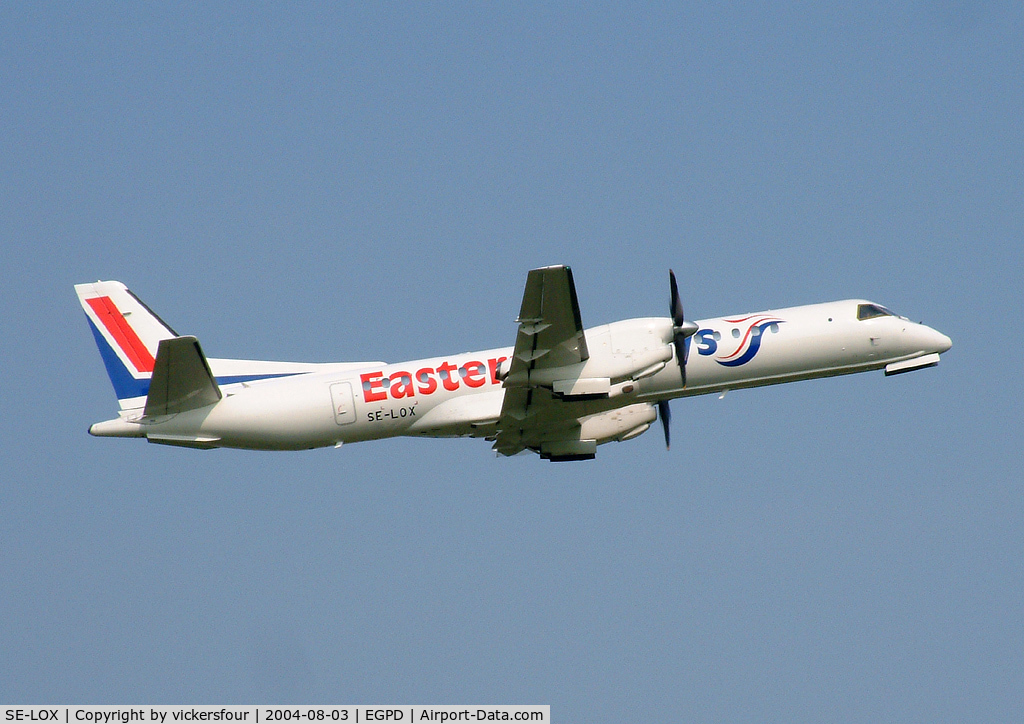 SE-LOX, 1994 Saab 2000 C/N 2000-009, Eastern Airways