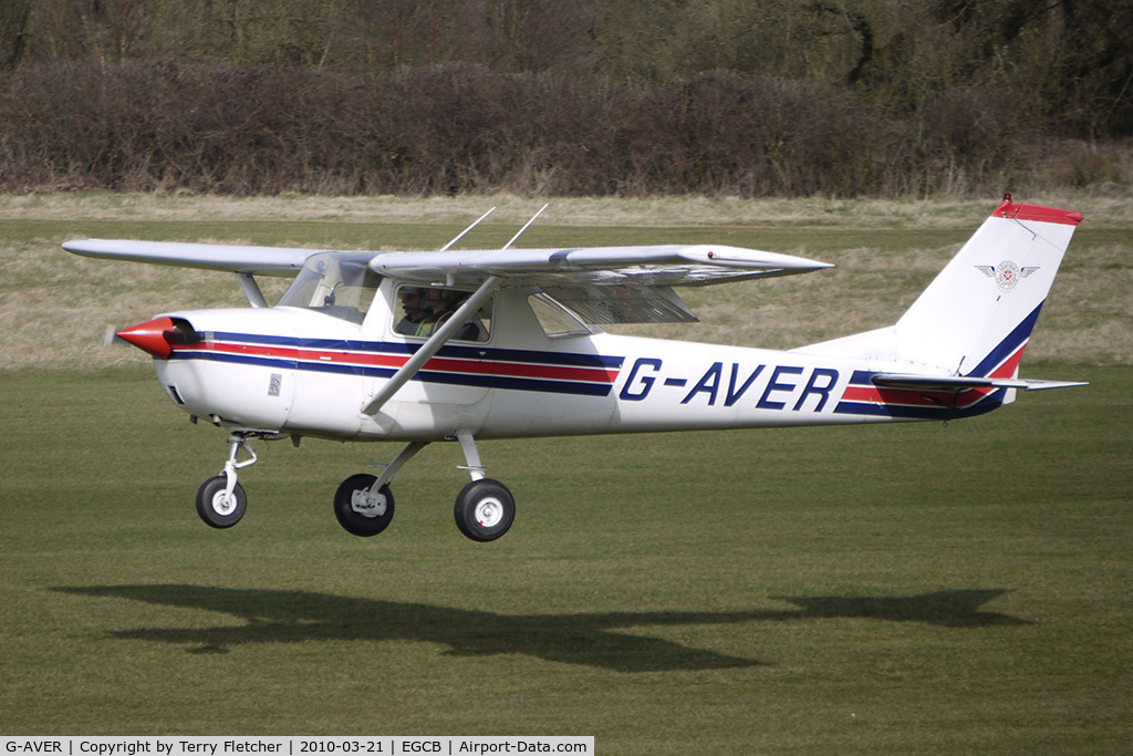 G-AVER, 1966 Reims F150G C/N 0206, Based Cessna F150G at Barton