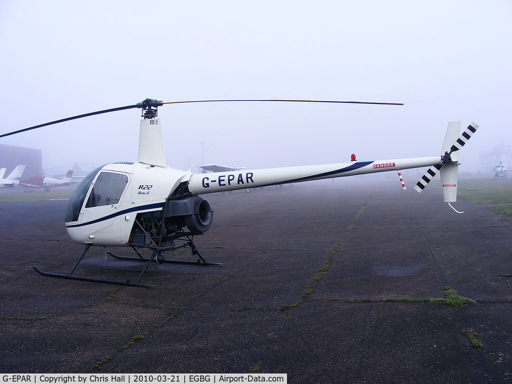 G-EPAR, 1998 Robinson R22 Beta C/N 2781, Jepar Rotorcraft