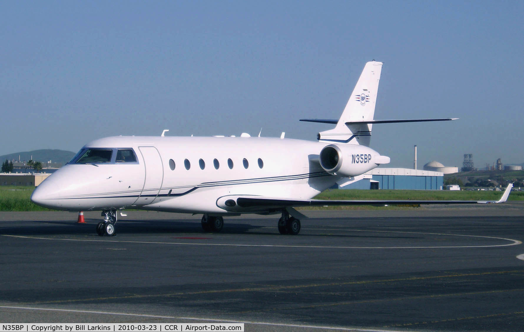 N35BP, 2007 Gulfstream Aerospace G200 C/N 163, Visitor