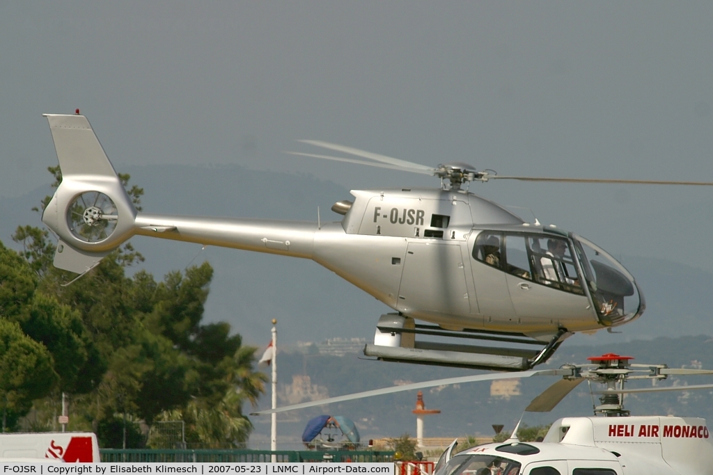 F-OJSR, 2000 Eurocopter EC-120B Colibri C/N 1090, at Monaco Heliport