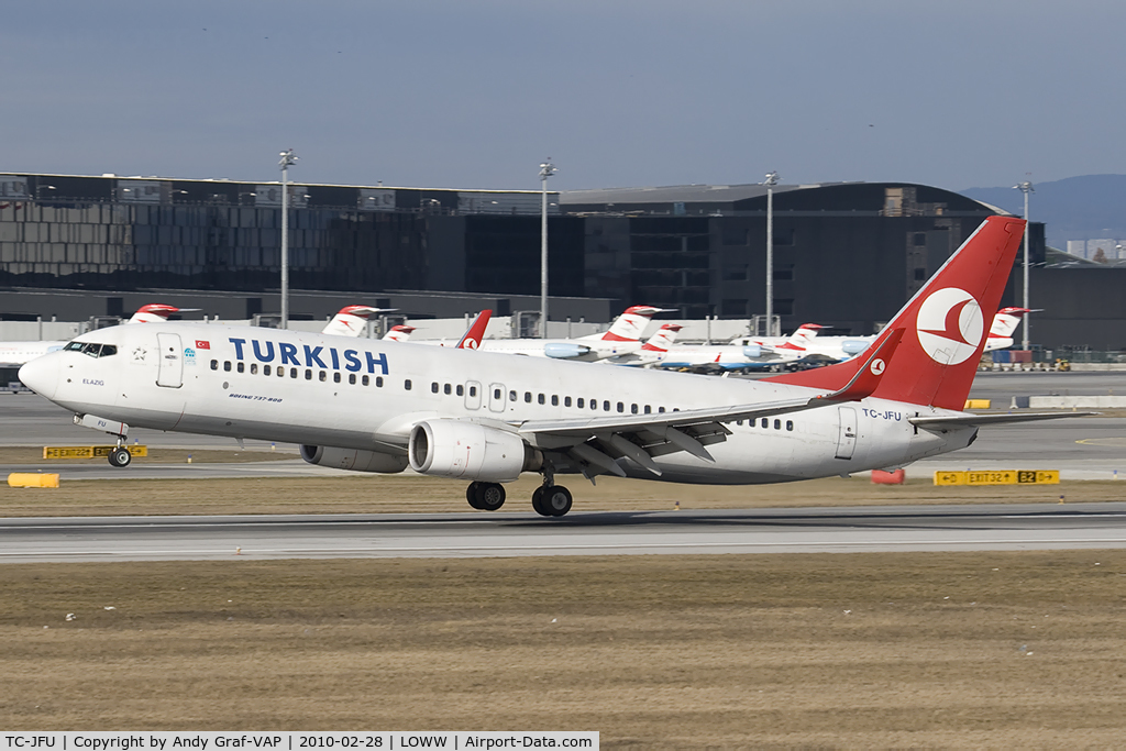 TC-JFU, 1999 Boeing 737-8F2 C/N 29781, Turkish Airlines 737-800
