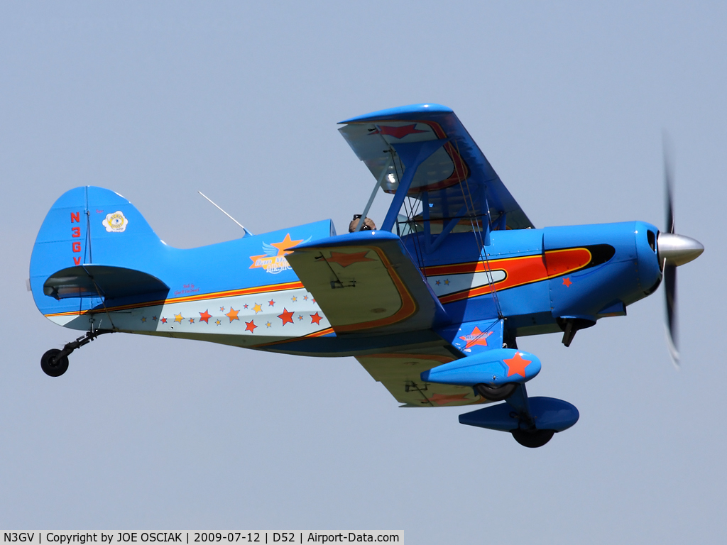 N3GV, EAA Super Acro Sport I C/N 823, Flying at D52