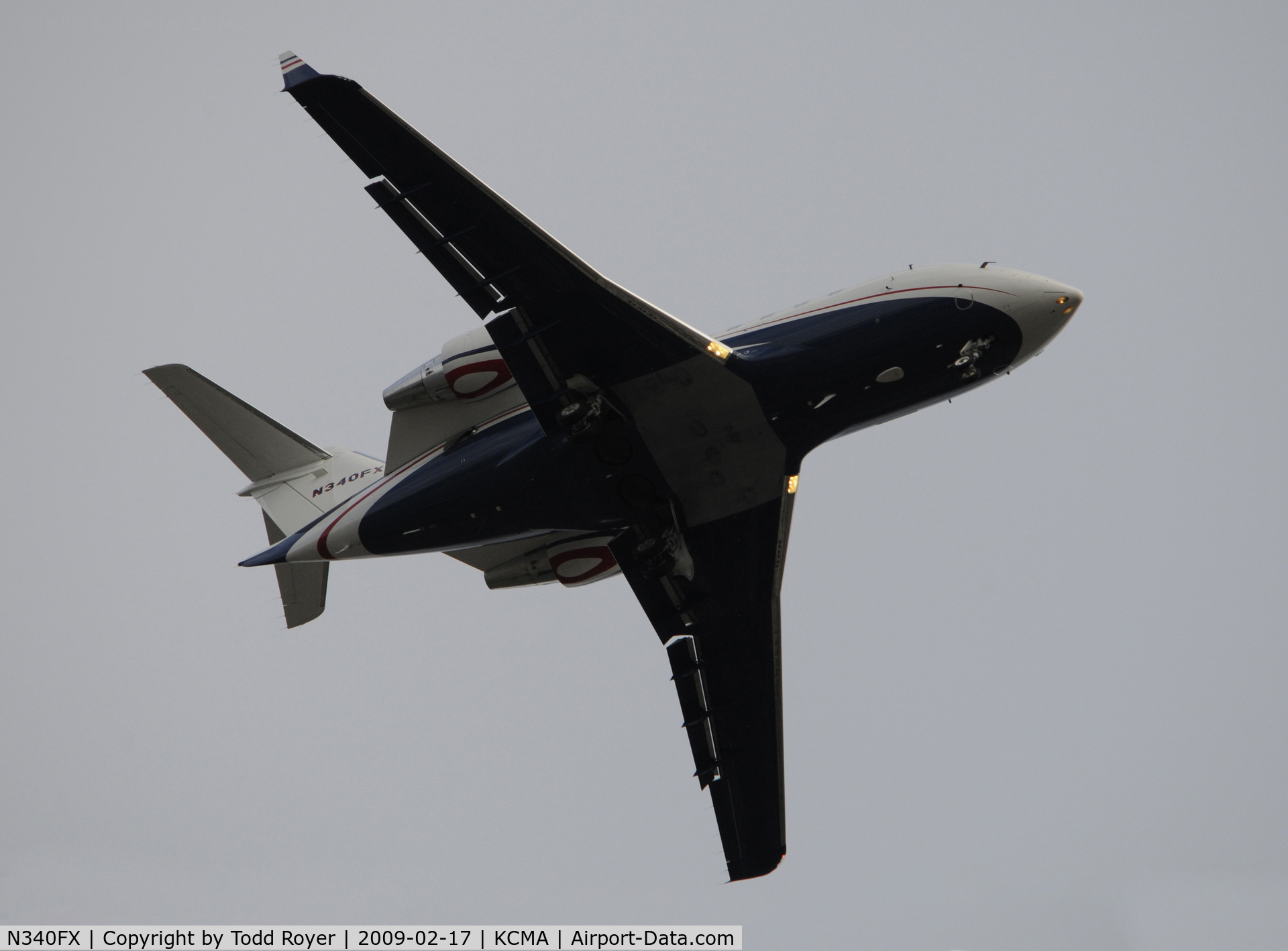 N340FX, 2007 Bombardier Challenger 605 (CL-600-2B16) C/N 5723, From the backyard