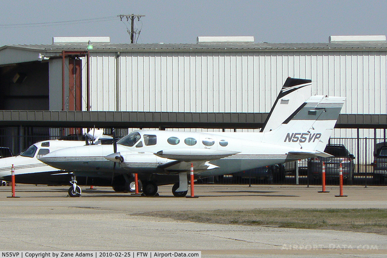 N55VP, 1971 Cessna 421B Golden Eagle C/N 421B0120, At Fort Worth Meacham Field