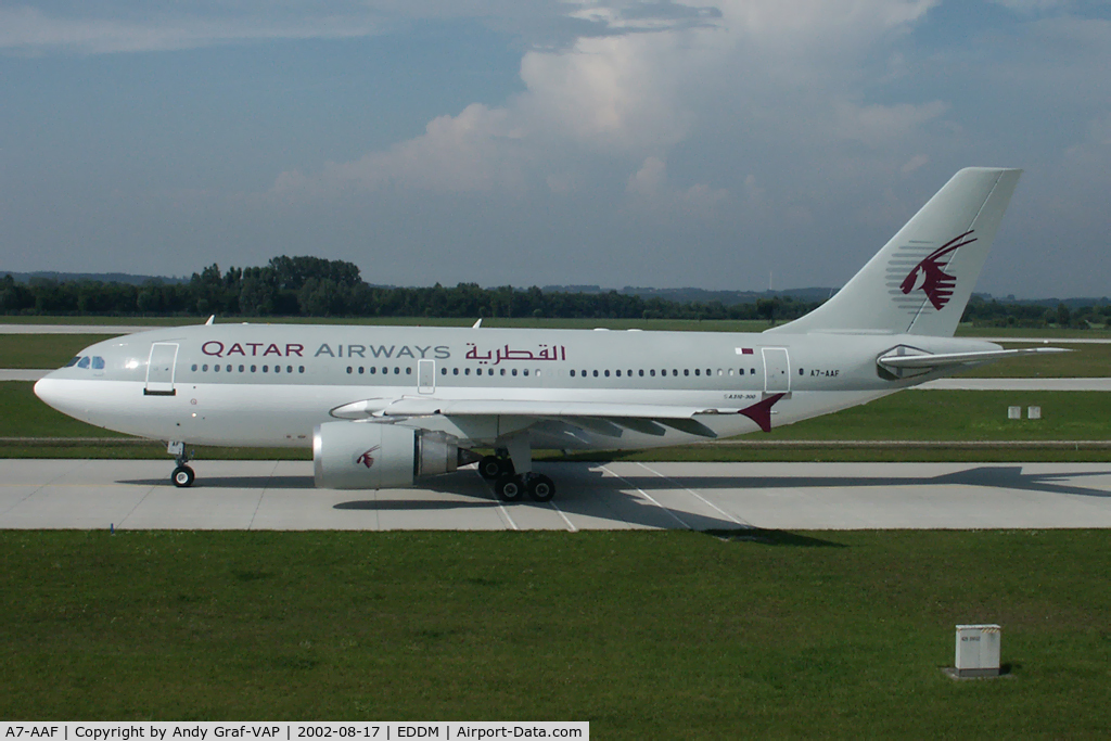 A7-AAF, 1989 Airbus A310-304 C/N 473, Qatar Airways A310-300