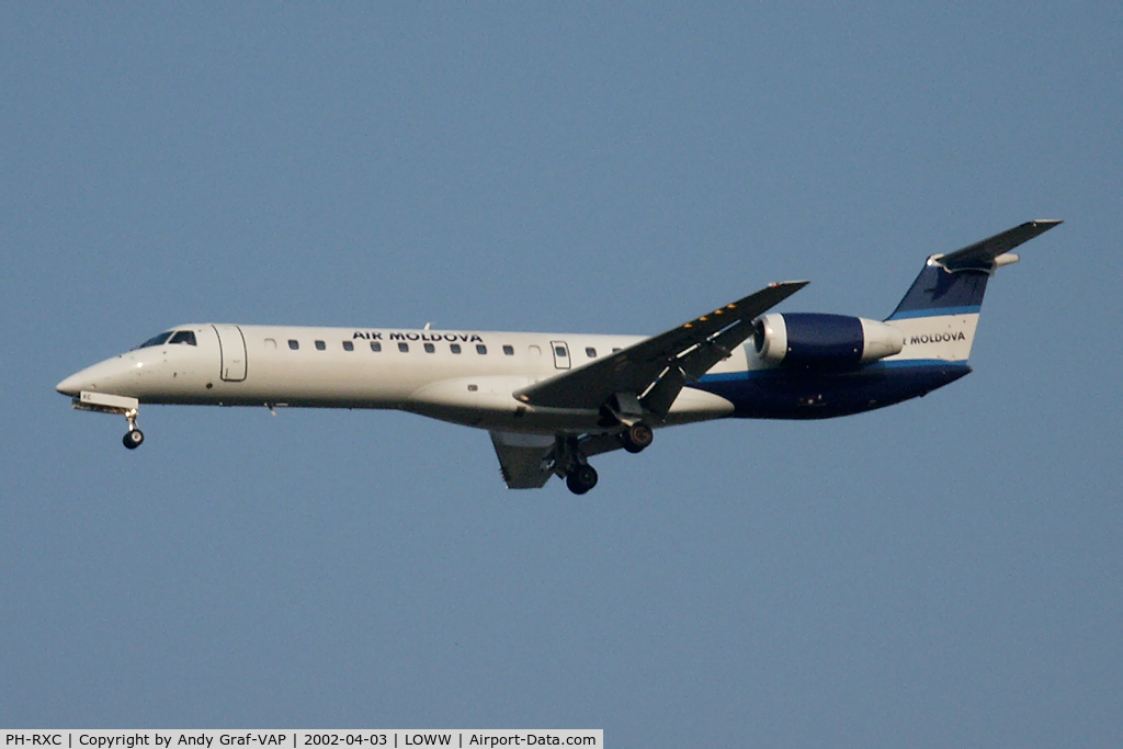 PH-RXC, 1998 Embraer ERJ-145LR (EMB-145LR) C/N 145106, Air Moldova EMB145
