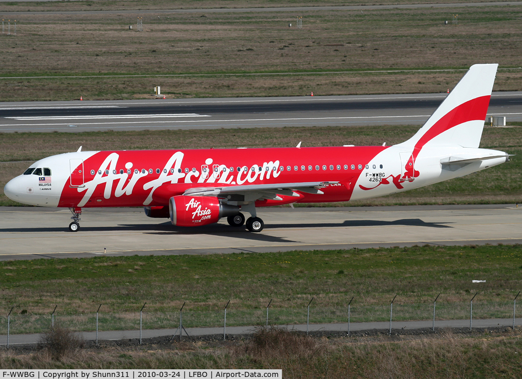F-WWBG, 2010 Airbus A320-216 C/N 4263, C/n 4263 - To be 9M-AHX