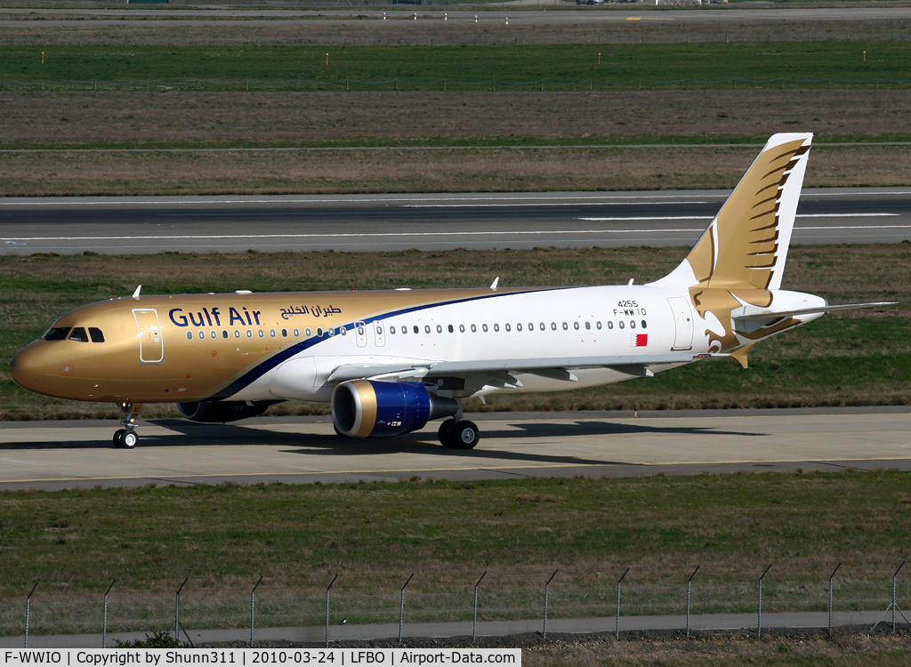 F-WWIO, 2010 Airbus A320-214 C/N 4255, C/n 4255 - To be A9C-AI