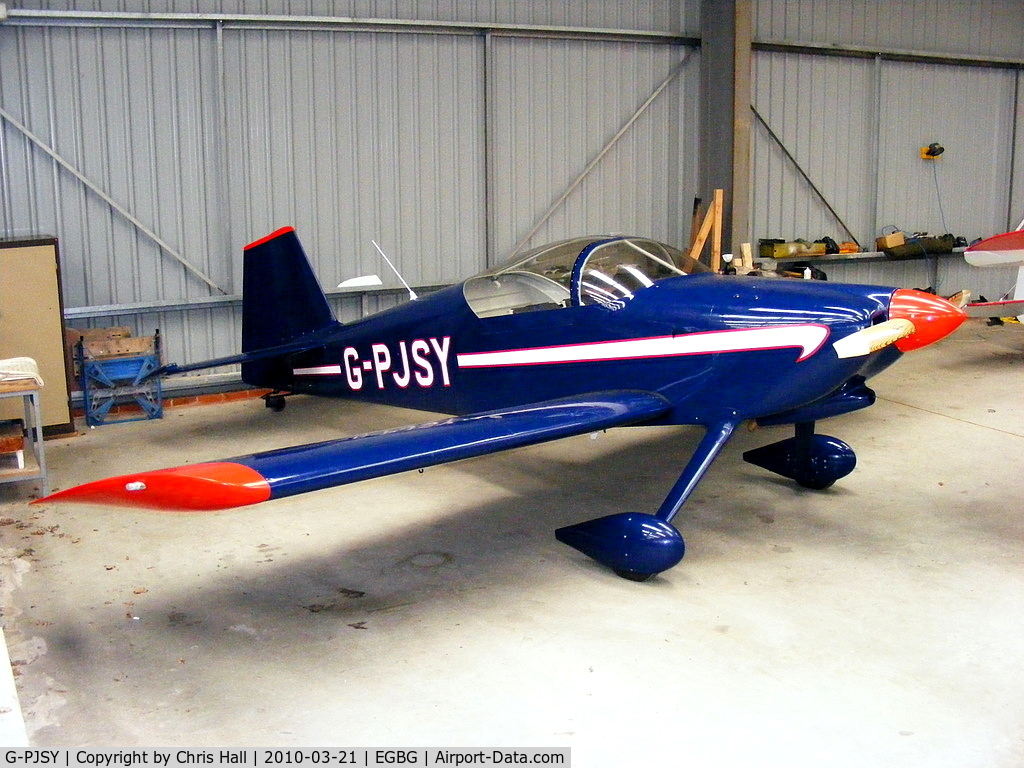 G-PJSY, 2004 Vans RV-6 C/N PFA 181-13107, Privately owned