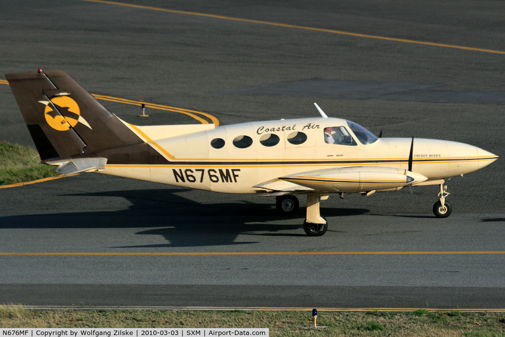 N676MF, 1971 Cessna 402B C/N 402B0106, visitor